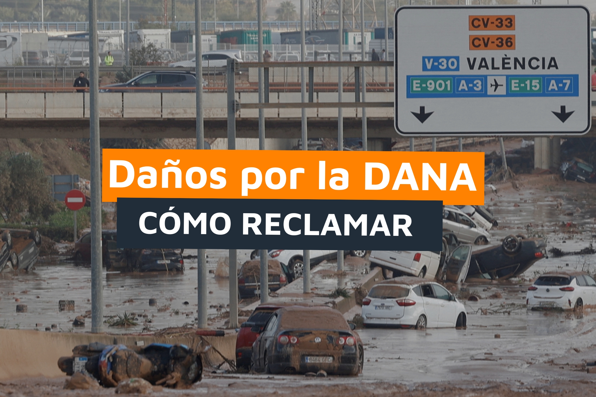 Cómo reclamar los daños por la Dana